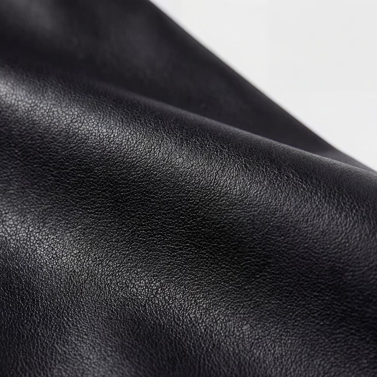 Women's Matte Leather Jacket – Relaxed Cropped Fit