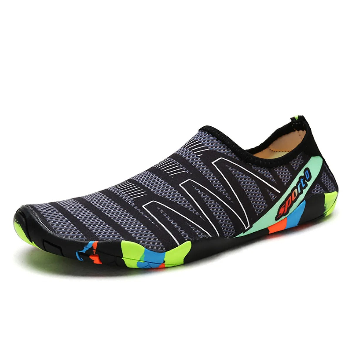 Unisex Water Shoes – Slip-On Stretch Knit