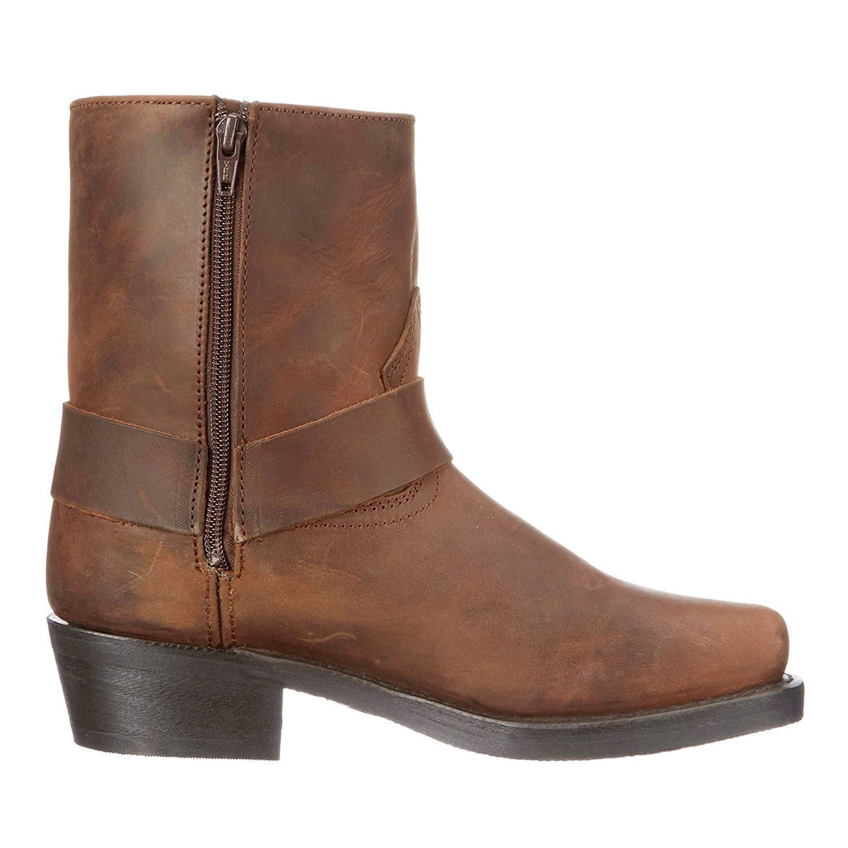 Men's Cowboy Boot – Mid-Calf Harness Strap