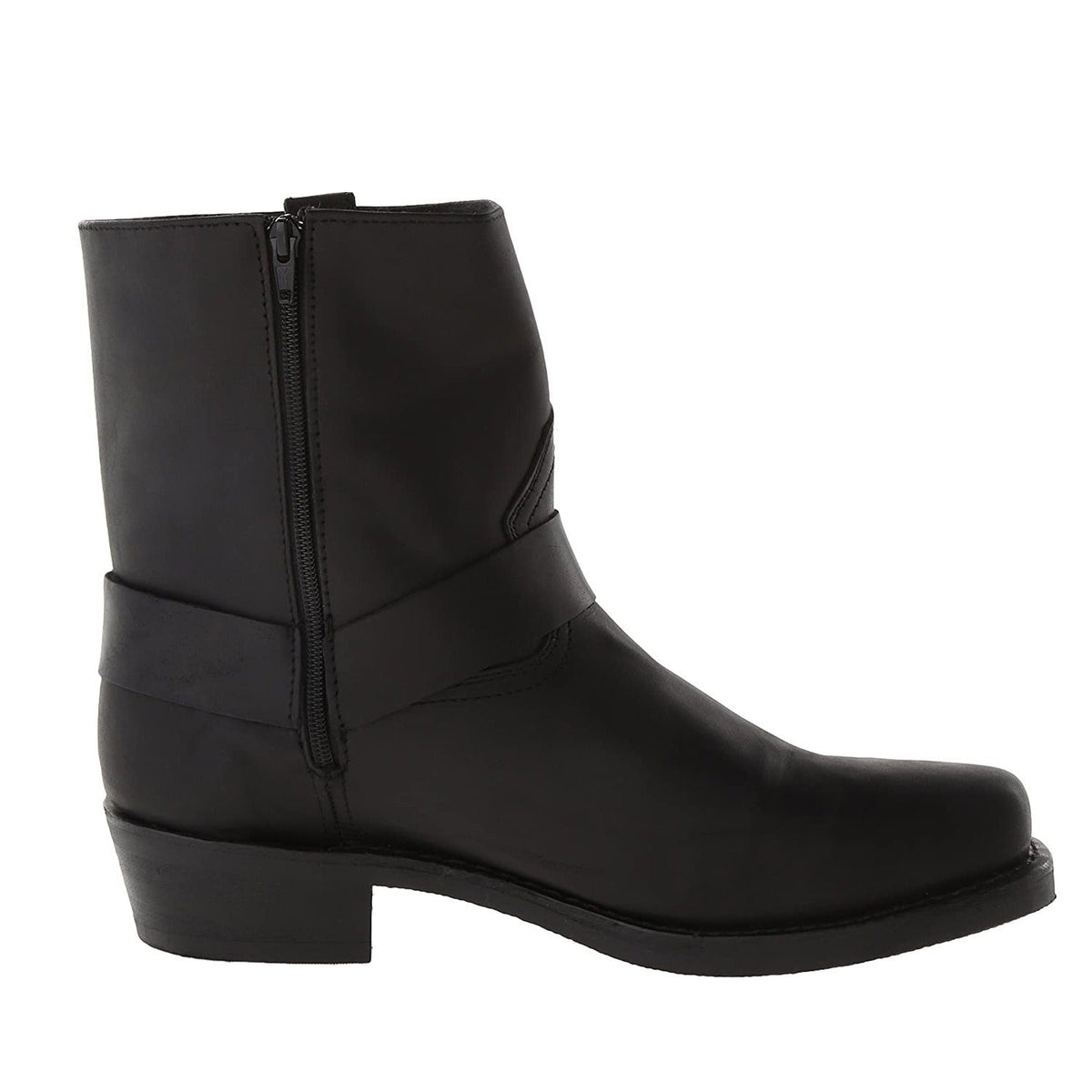 Men's Cowboy Boot – Mid-Calf Harness Strap