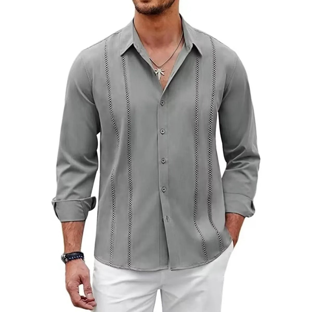 Men's Slim-Fit Shirt – Non-Iron Clean Line