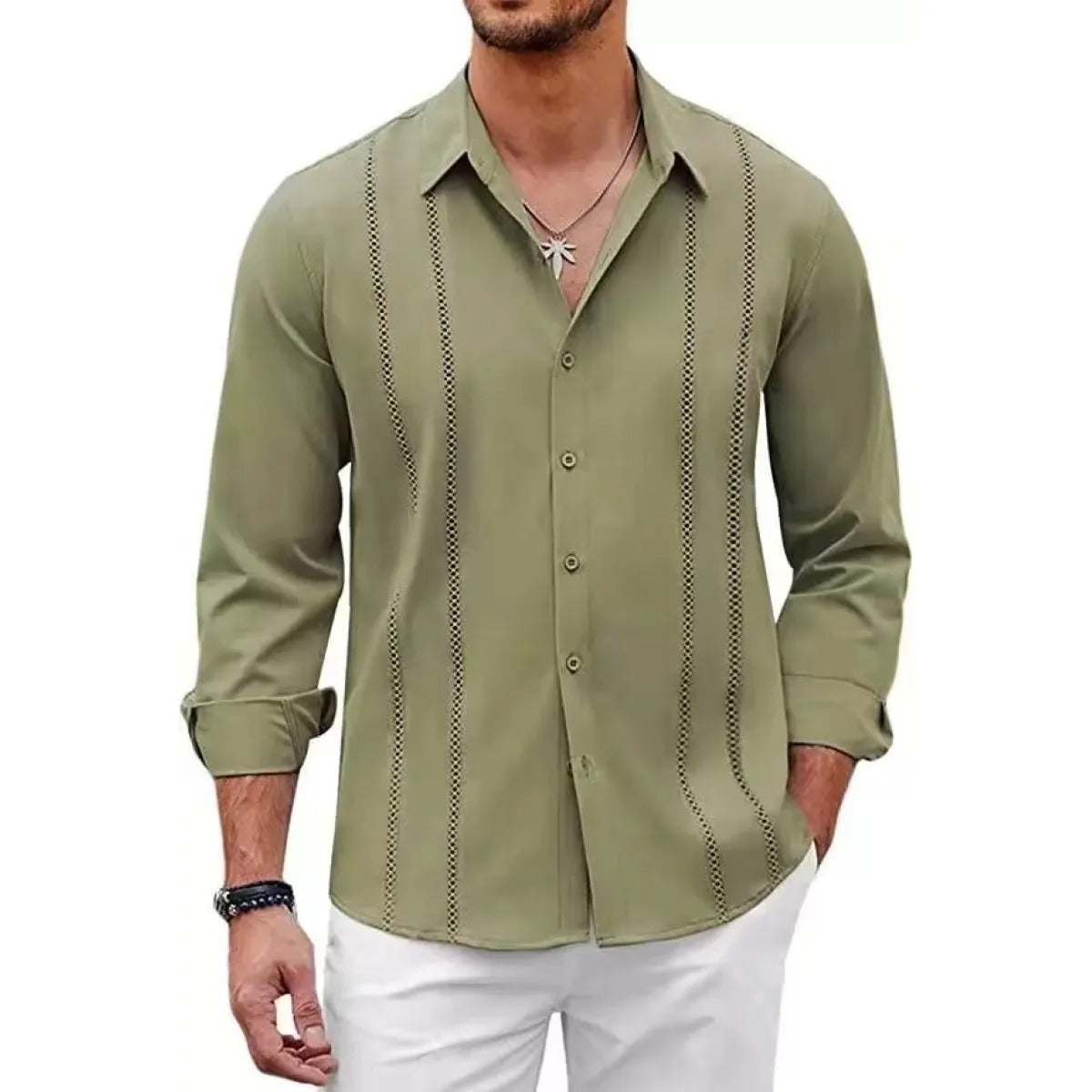 Men's Slim-Fit Shirt – Non-Iron Clean Line