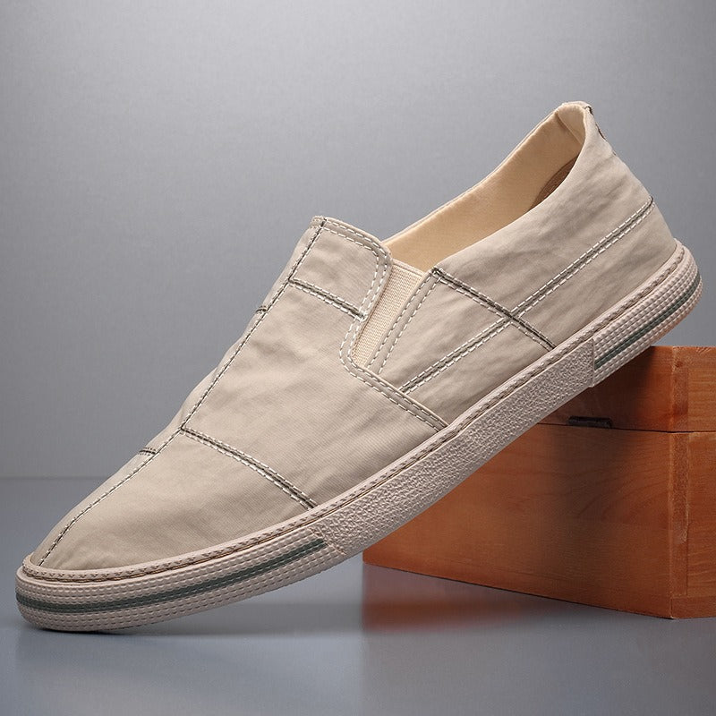 Men's Low-Top Canvas Sneaker – Lightweight Everyday Style