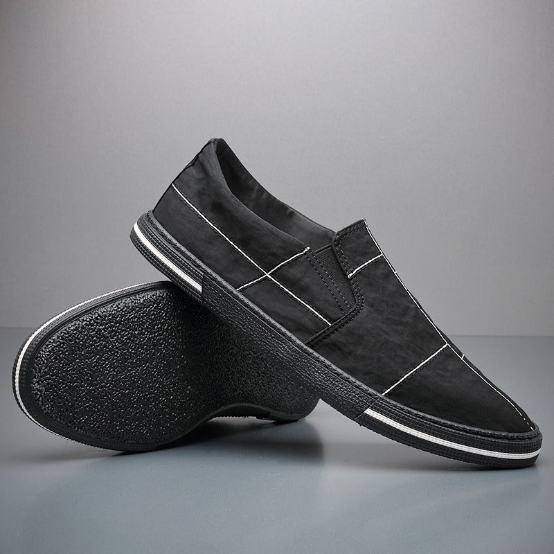 Men's Low-Top Canvas Sneaker – Lightweight Everyday Style