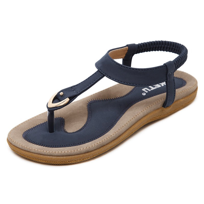 Women's Flat Sandal – Minimal Open-Toe Strap