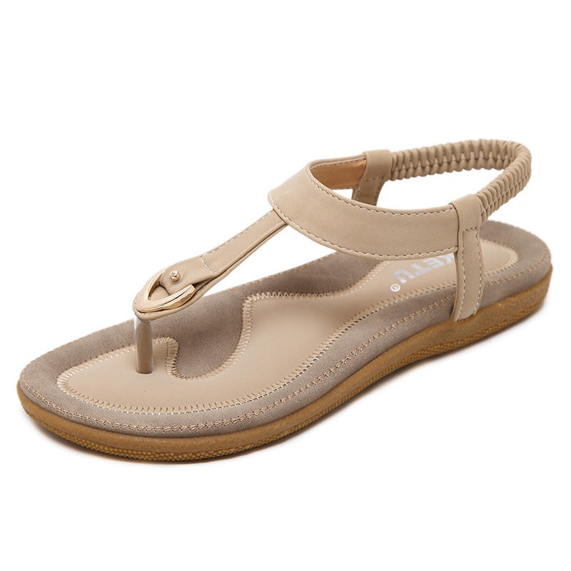 Women's Flat Sandal – Minimal Open-Toe Strap