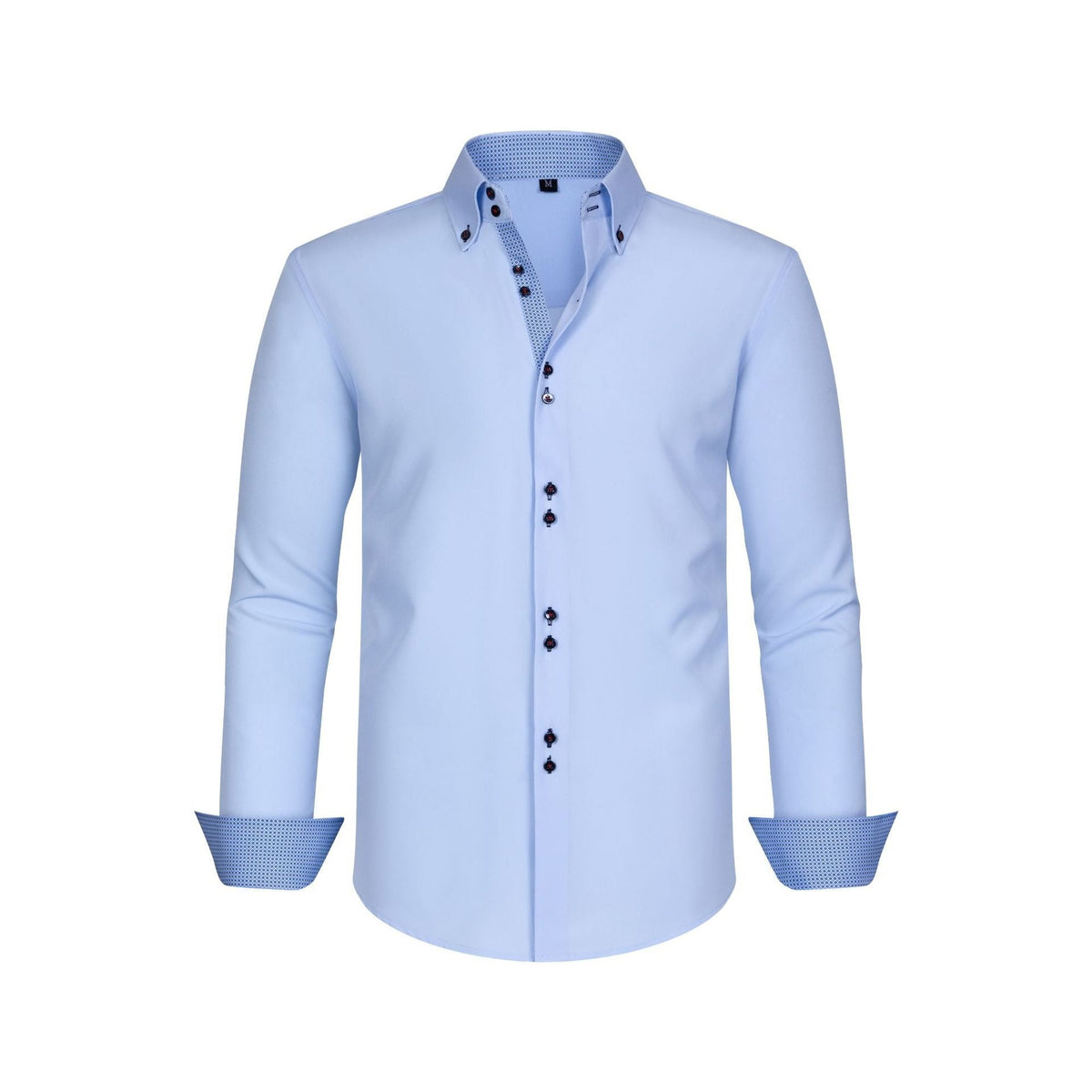 Men's Long-Sleeve Dress Shirt – Slim Stretch Fit