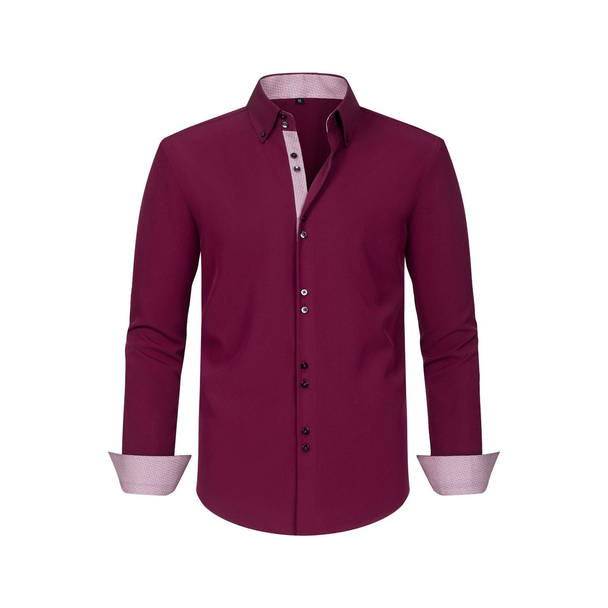Men's Long-Sleeve Dress Shirt – Slim Stretch Fit