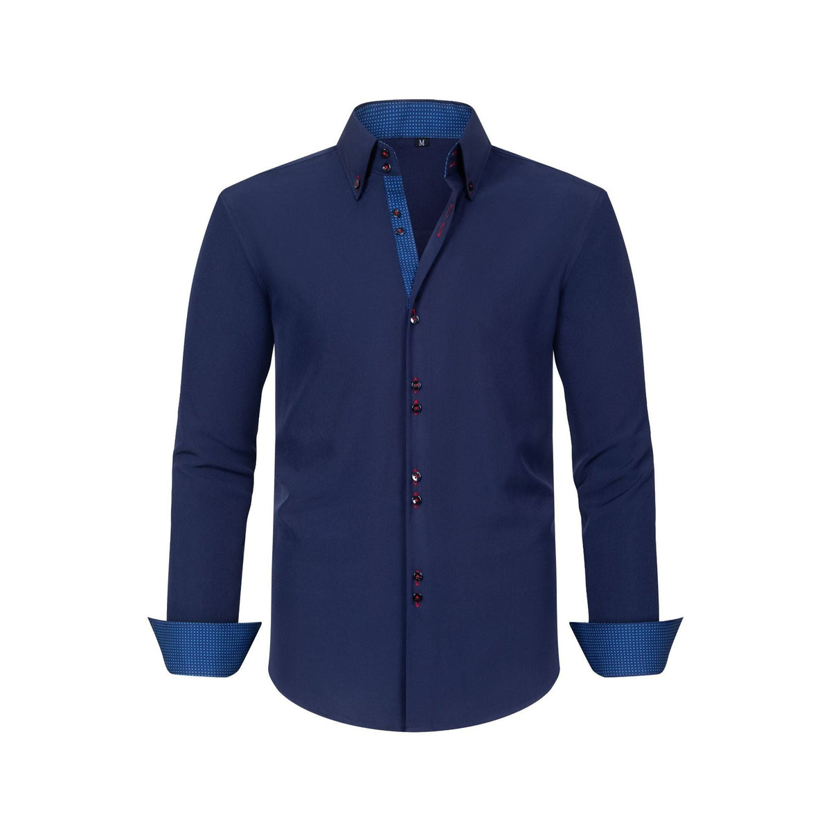 Men's Long-Sleeve Dress Shirt – Slim Stretch Fit