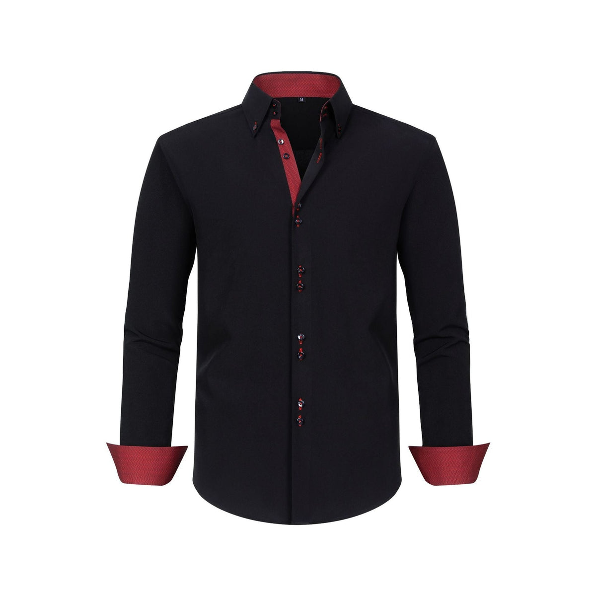 Men's Long-Sleeve Dress Shirt – Slim Stretch Fit
