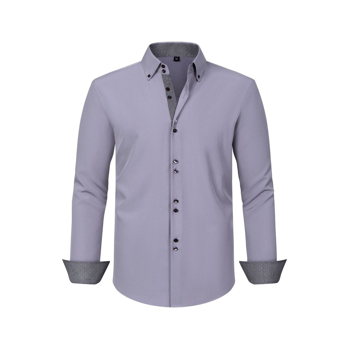 Men's Long-Sleeve Dress Shirt – Slim Stretch Fit