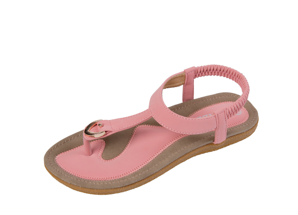 Women's Flat Sandal – Minimal Open-Toe Strap