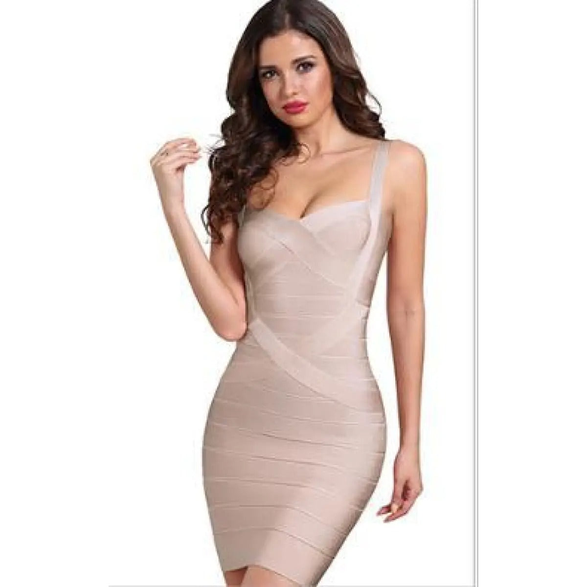 Women's Bandage Mini Dress – Sculpted Bodycon Fit