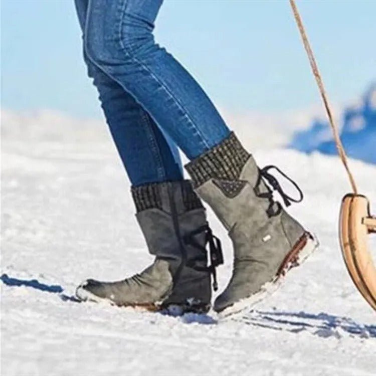 Women's Ankle Boots – Soft Shaft Low Block Heel