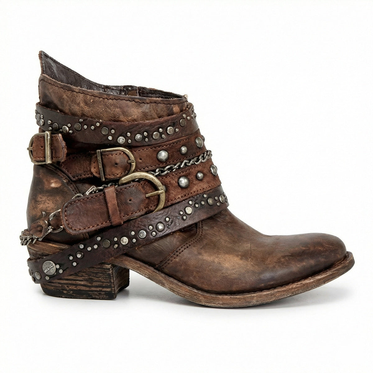 Women's Boots – Vintage Chain Detail