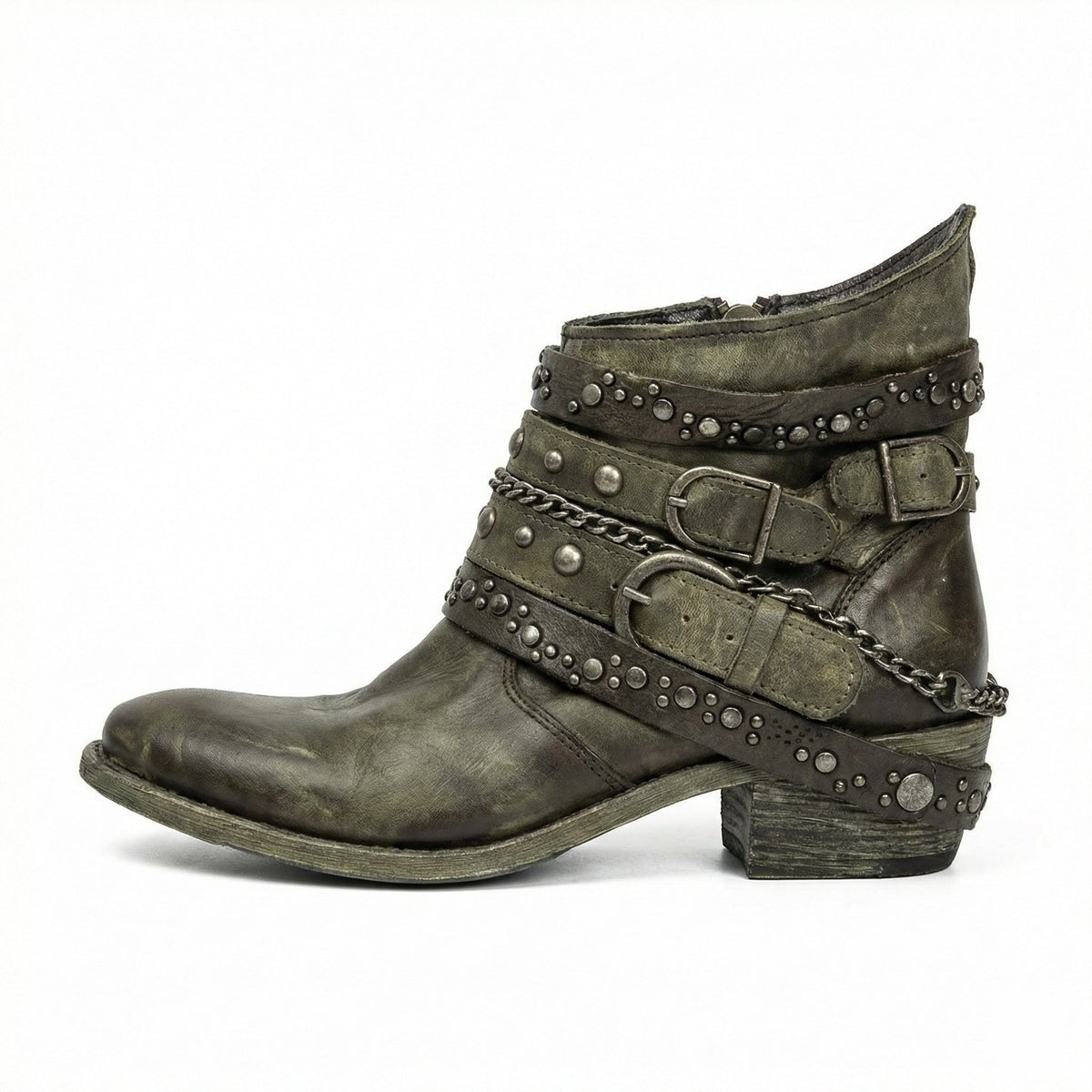 Women's Boots – Vintage Chain Detail