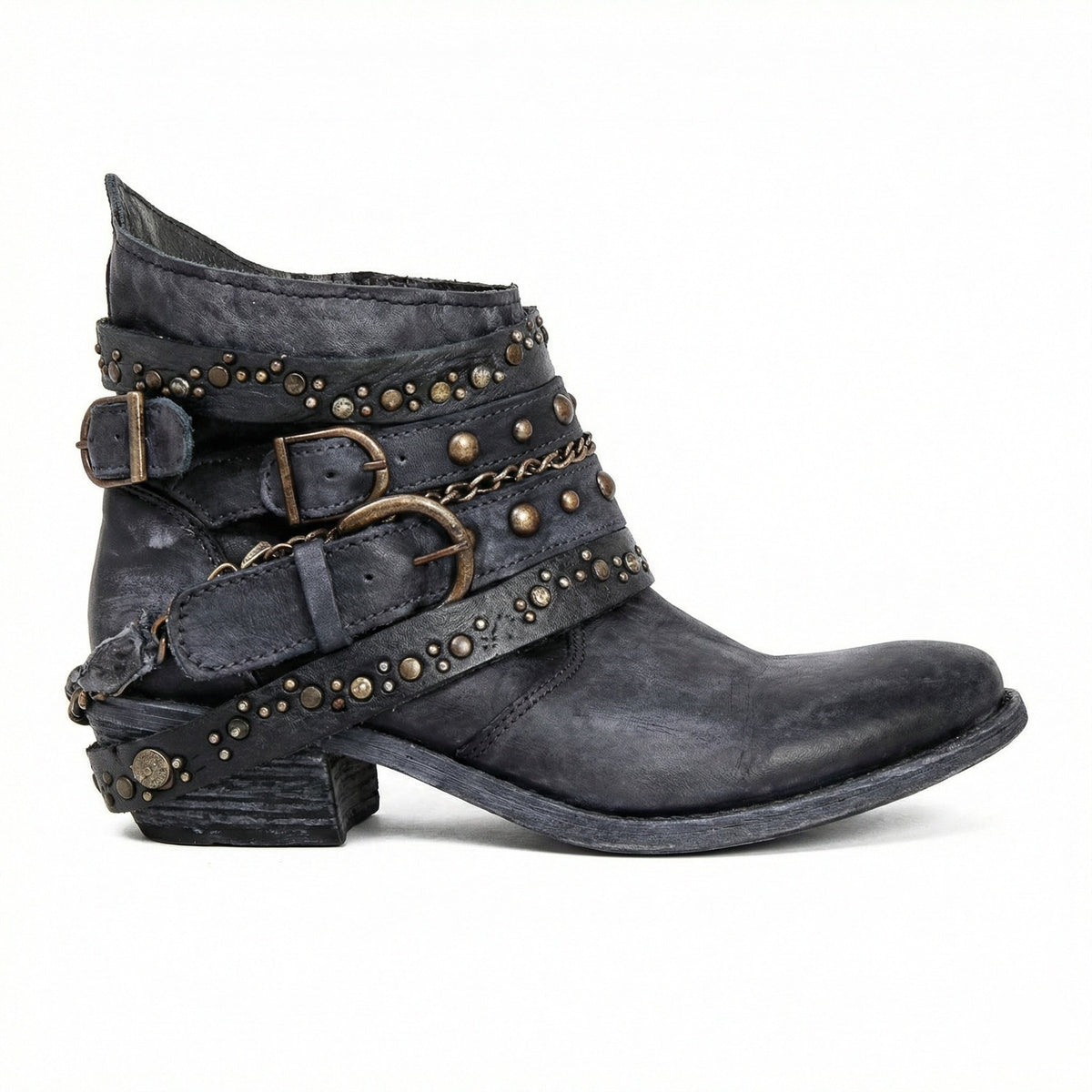 Women's Boots – Vintage Chain Detail
