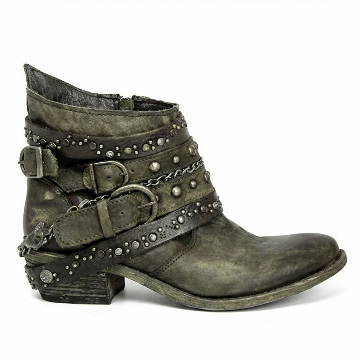 Women's Boots – Vintage Chain Detail