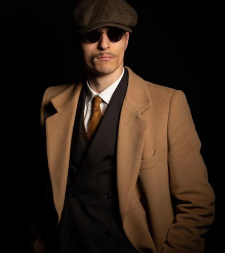 Men's Flat Cap – Vintage Newsboy Style