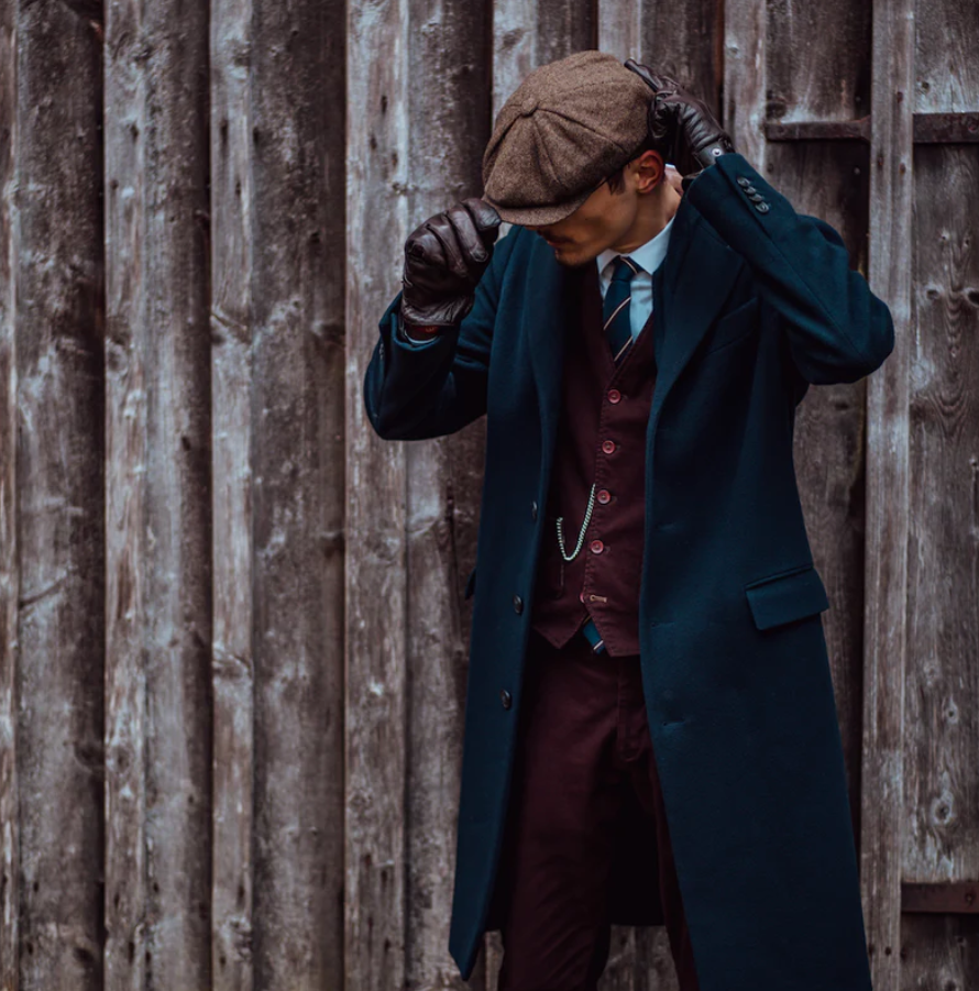 Men's Flat Cap – Vintage Newsboy Style