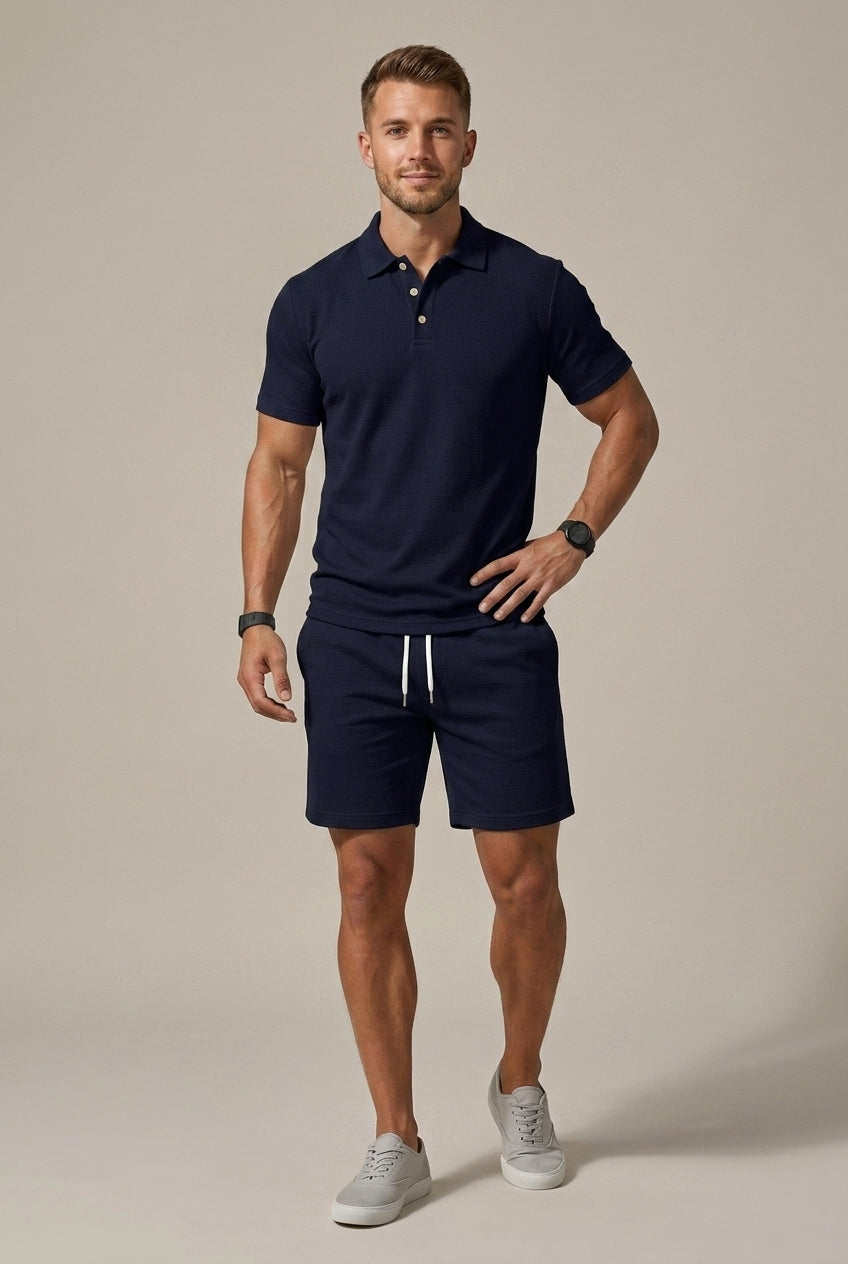 Men's Shirt and Shorts Set – Relaxed Matching Two-Piece