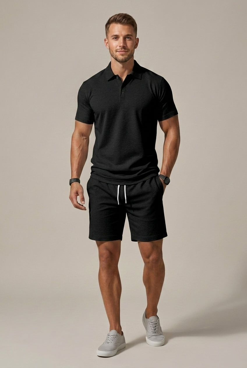 Men's Shirt and Shorts Set – Relaxed Matching Two-Piece